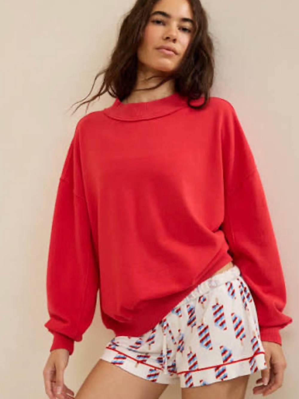 NWOT Aerie Alumni Mockneck Sweatshirt